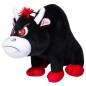 Peluche Toro negro 25cm