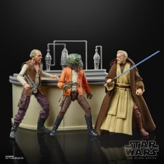 Set figuras The Power Of The Force Cantina Showdown Black Series Star Wars 15cm