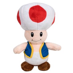 Peluche Toad Mario Bros soft 30cm