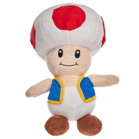 Peluche Toad Mario Bros soft 30cm