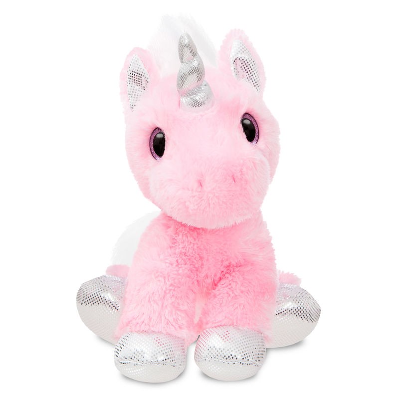 Peluche Unicornio rosa soft 31cm