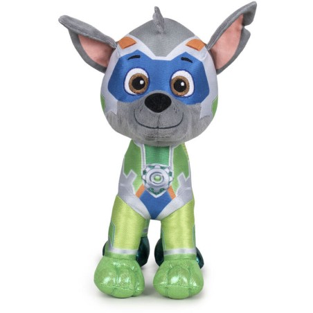 Peluche Rocky Super Paws Patrulla Canina Paw Patrol 37cm