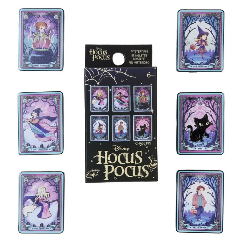 Blind Box Enamel Pin Tarot Hocus Pocus surtido