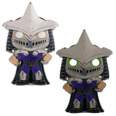 Pack 12 POP Pin Tortugas Ninja Super Shredder 10cm 11 + 1 Chase