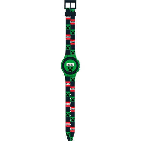 Reloj digital Minecraft