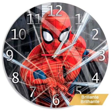 Reloj pared Spiderman Marvel