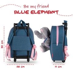 Trolley + peluche Elefante Allie 38cm sólo 34.95€