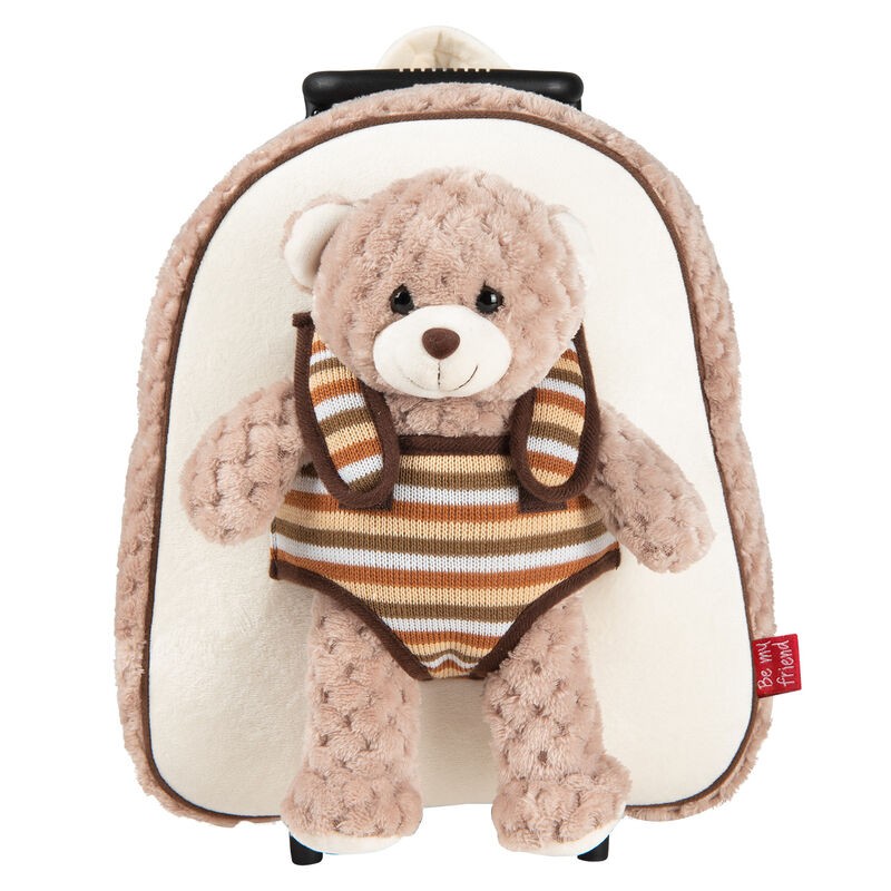 Trolley + peluche Oso Milly 38cm