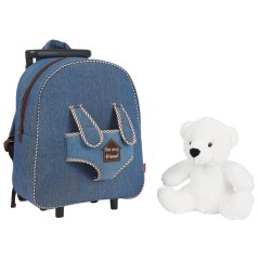 Trolley + Peluche Oso Perry 38cm sólo 34.95€