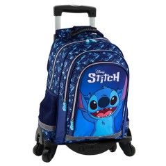 Mochila Stitch Disney + Carro Toybags 40cm