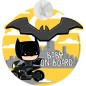 Señal coche baby on board Batman DC Comics