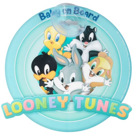 Señal coche baby on board Looney Tunes