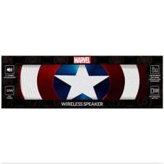 Altavoz portatil inalambrico Capitan America Marvel sólo 31.95€