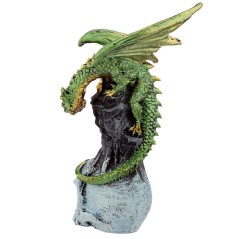 Figura Dragon Leyenda Oscura Piedra Preciosa y Calavera 11cm surtido