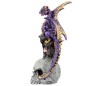 Figura Dragon Leyenda Oscura Piedra Preciosa y Calavera 11cm surtido