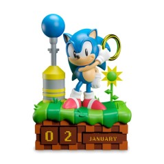 Calendario Perpetuo 3D Sonic the Hedgehog