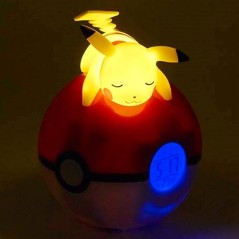 Lampara despertador Led Pikachu Pokeball Pokemon sólo 44.99€