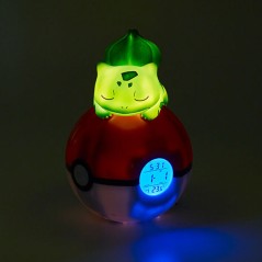 Lampara despertador Led Bulbasaur Pokeball Pokemon sólo 44.99€