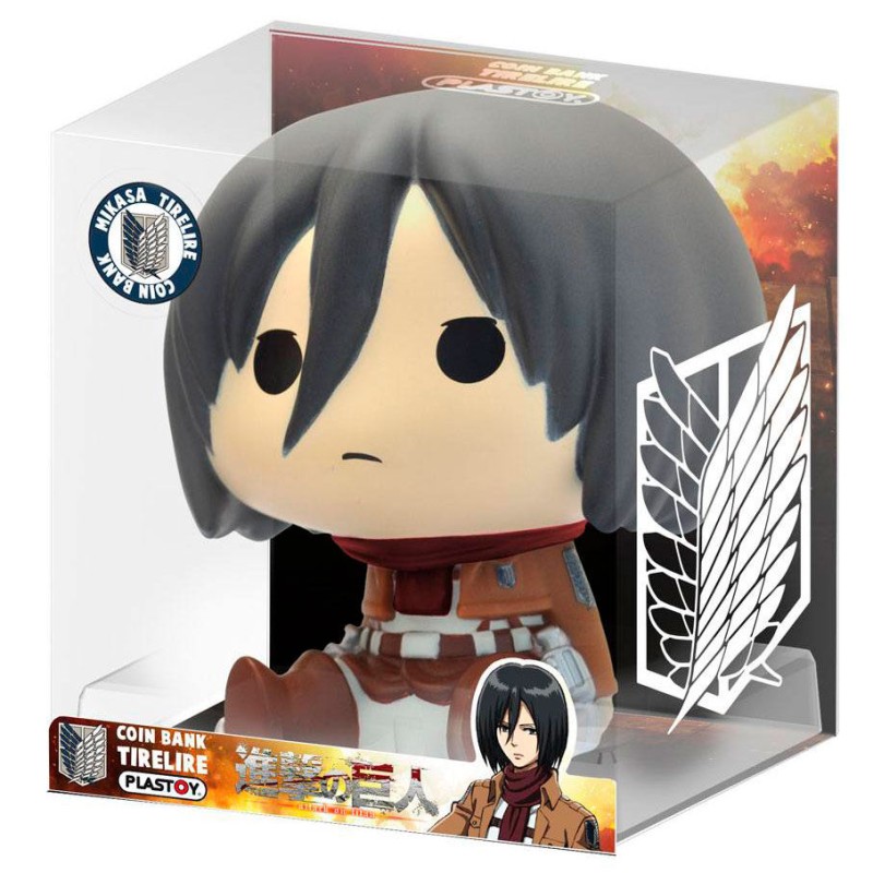 Hucha Mikasa Chibi Attack on Titan 16cm