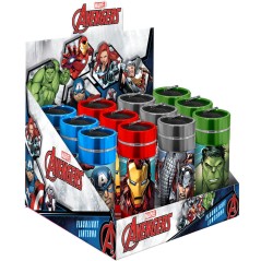 Linterna LED aluminio Los Vengadores Avengers Marvel surtido