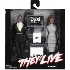 Blister 2 figuras Estan Vivos They Live