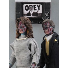 Blister 2 figuras Estan Vivos They Live