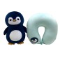 Almohada viaje + peluche Swapseazzz Pinguino Adoramals