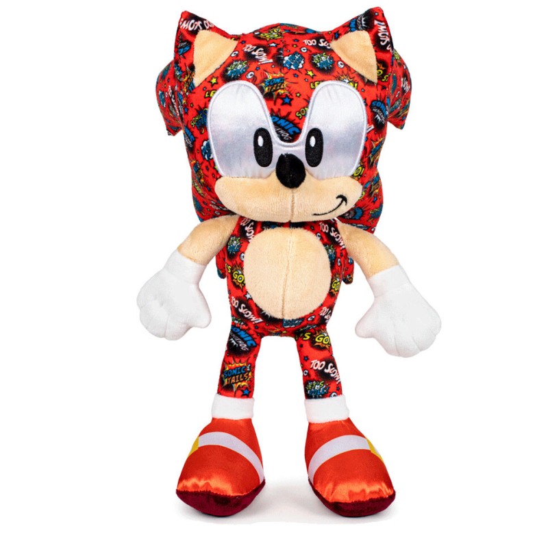 Peluche Sonic Red Comic Sonic the Hedgehog 30cm