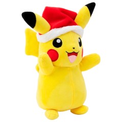 Peluche Pikachu Navidad Pokemon 20cm sólo 29.95€