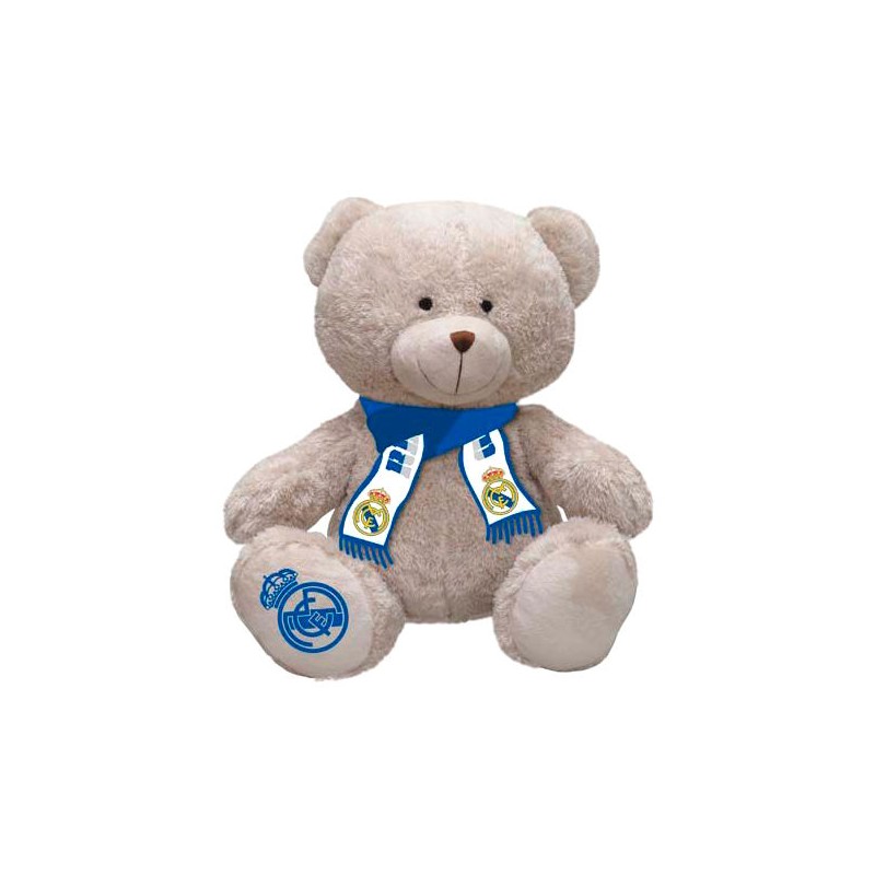 Peluche Osito Bufanda Real Madrid 20cm