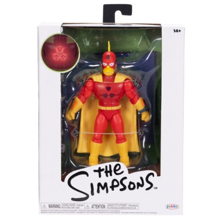 Figura Radioactive Man Los Simpsons 13cm