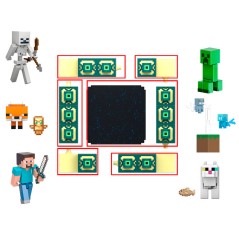 Figura Minecraft 8cm surtido sólo 15.95€