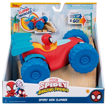 Vehiculo escalador Spidey Marvel