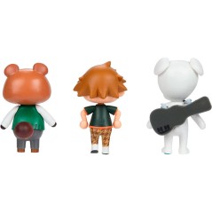 Blister 3 Figuras Animal Crossing 6cm sólo 21.95€