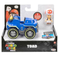 Vehiculo + figura Super Mario Bros La Pelicula Mario Kart 6cm surtido sólo 22.95€