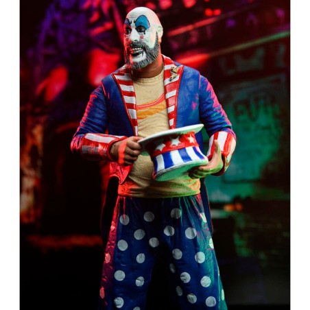 Figura Captain Spaulding Tailcoat 20th Anniversary House of 1000 Corpses 18cm