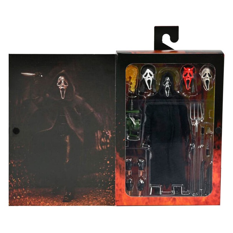 Figura Ultimate Ghost Face Inferno Scream 18cm