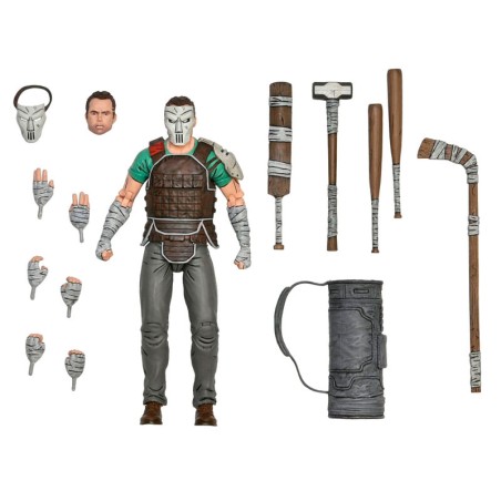 Figura Ultimate Casey Jones Tortugas Ninja The Last Ronin 18cm