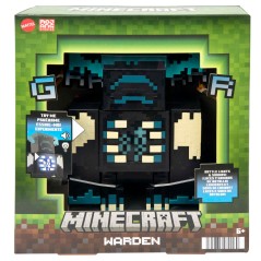 Figura Warden Minecraft luz y sonido