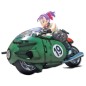 Figura Bulma Variable n19 Motorcycle Model Kit Dragon Ball 16cm