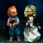 Pack 2 figuras Clothed Chucky and Tiffany La Novia de Chucky 14cm