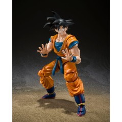 Figura S.H Figuarts Son Goku Super Hero Dragon Ball Super Z 14cm en HappyJuguetes.com