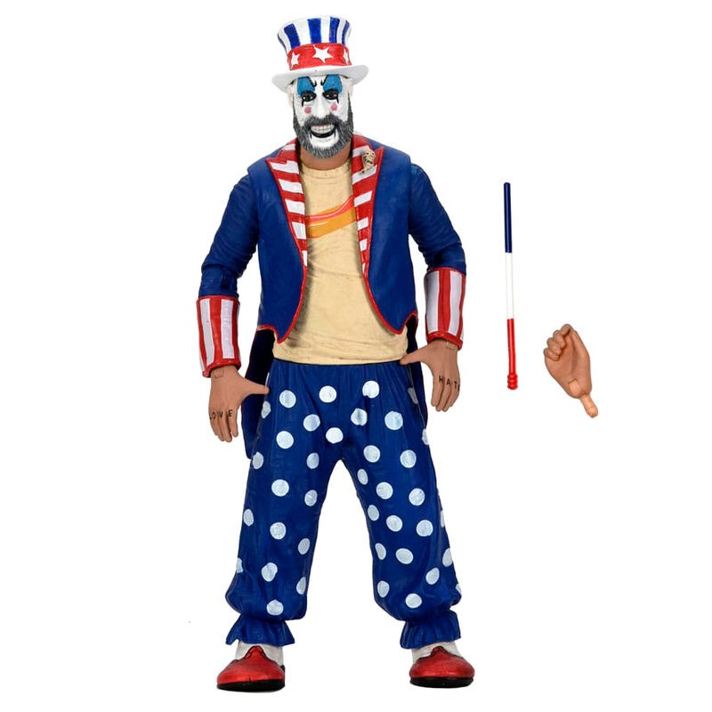 Figura Captain Spaulding Tailcoat 20th Anniversary House of 1000 Corpses 18cm