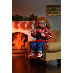 Figura Ultimate Chucky Holiday Chucky 18cm sólo 44.95€