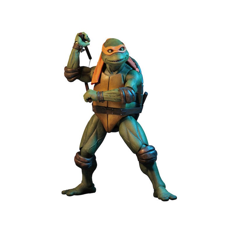 Figura articulada Michelangelo Tortugas Ninja 42cm