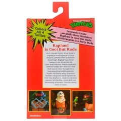 Figura Ultimate Raphael VHS Cartoon Tortugas Ninja 18cm sólo 49.95€