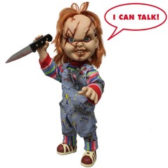 Figura Chucky El Muñeco Diabolico parlante 38cm sólo 149.95€