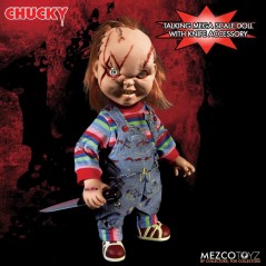 Figura Chucky El Muñeco Diabolico parlante 38cm sólo 149.95€