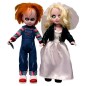 Set 2 muñecos Chucky and Tifanny Living Dead Dolls 25cm