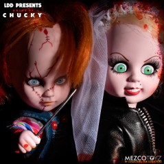 Set 2 muñecos Chucky and Tifanny Living Dead Dolls 25cm sólo 109.95€